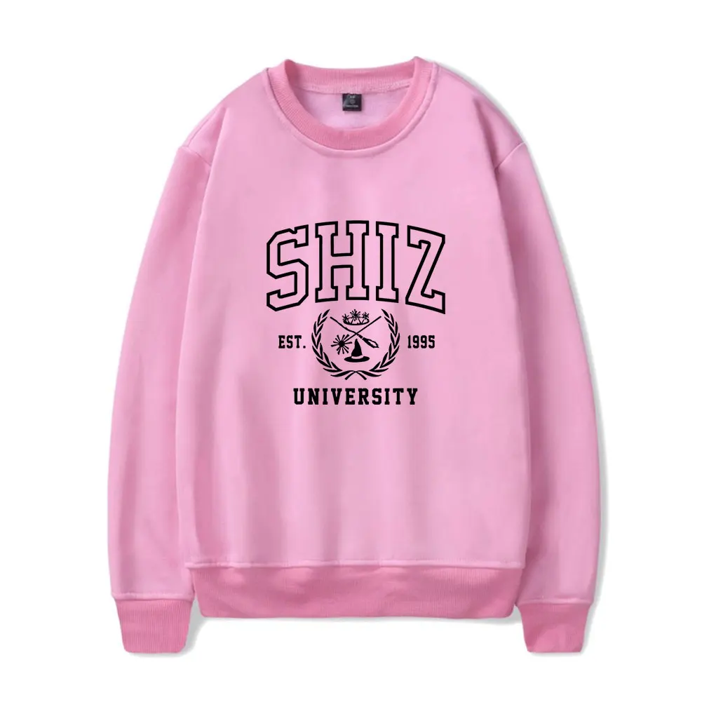 Sweatshirt Universitas SYZ diubah untuk sweatshirt baik sweter jahat lengan panjang CrewNeck sweater pria/wanita baru pullover