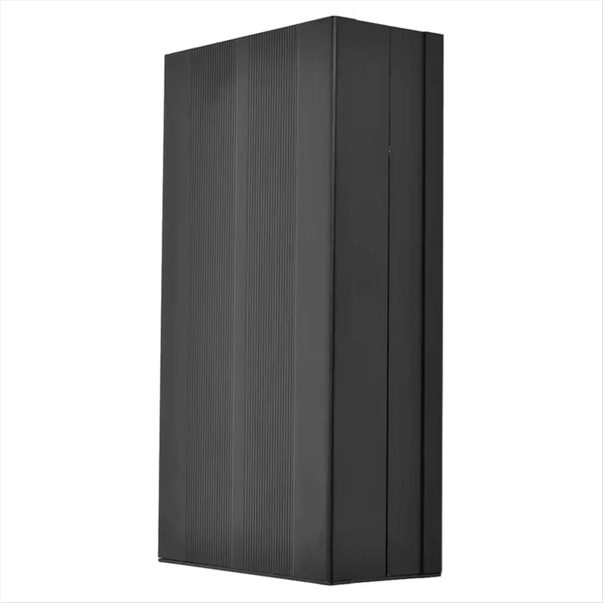 AB52 Electronic Case Enclosure, Aluminum Alloy Project Box DIY Sand Black Enclosure Electronic Protection Case 55x106x200mm