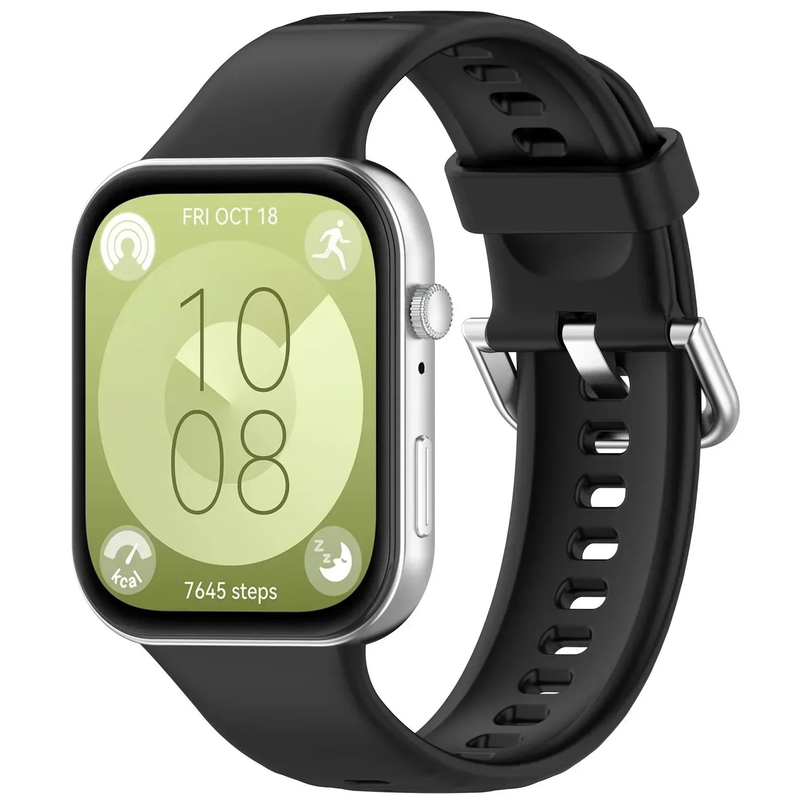 Official Soft Silicone Strap For Huawei Watch Fit 3 Smartwatch Sport Bracelet Wristband Belt Huawei Watch Fit 3 Correa Accessory image 3