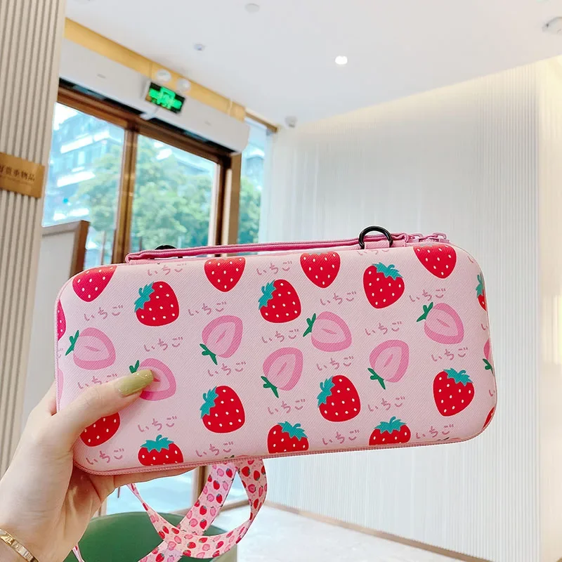 New Portable EVA Storage Bag For Nintend Switch / Oled Console Pouch Case for NS Switch Oled Carrying Bag Game Accessories
