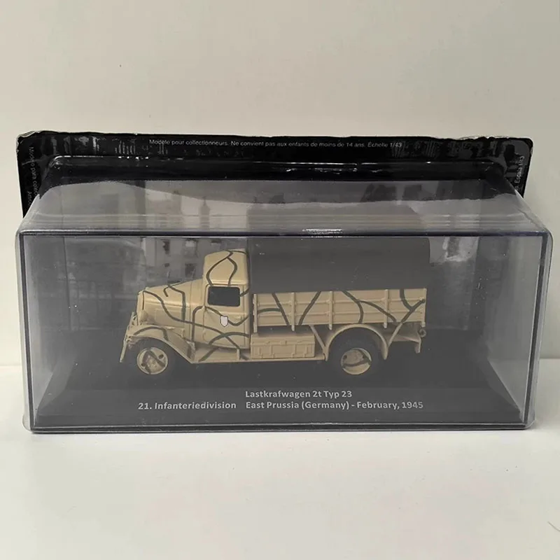 

IXO 1:43 TYP 23 1945 Модель грузовика из сплава, статическая коллекционная модель, украшение, праздничный подарок, игрушка, классический сувенир для взрослых