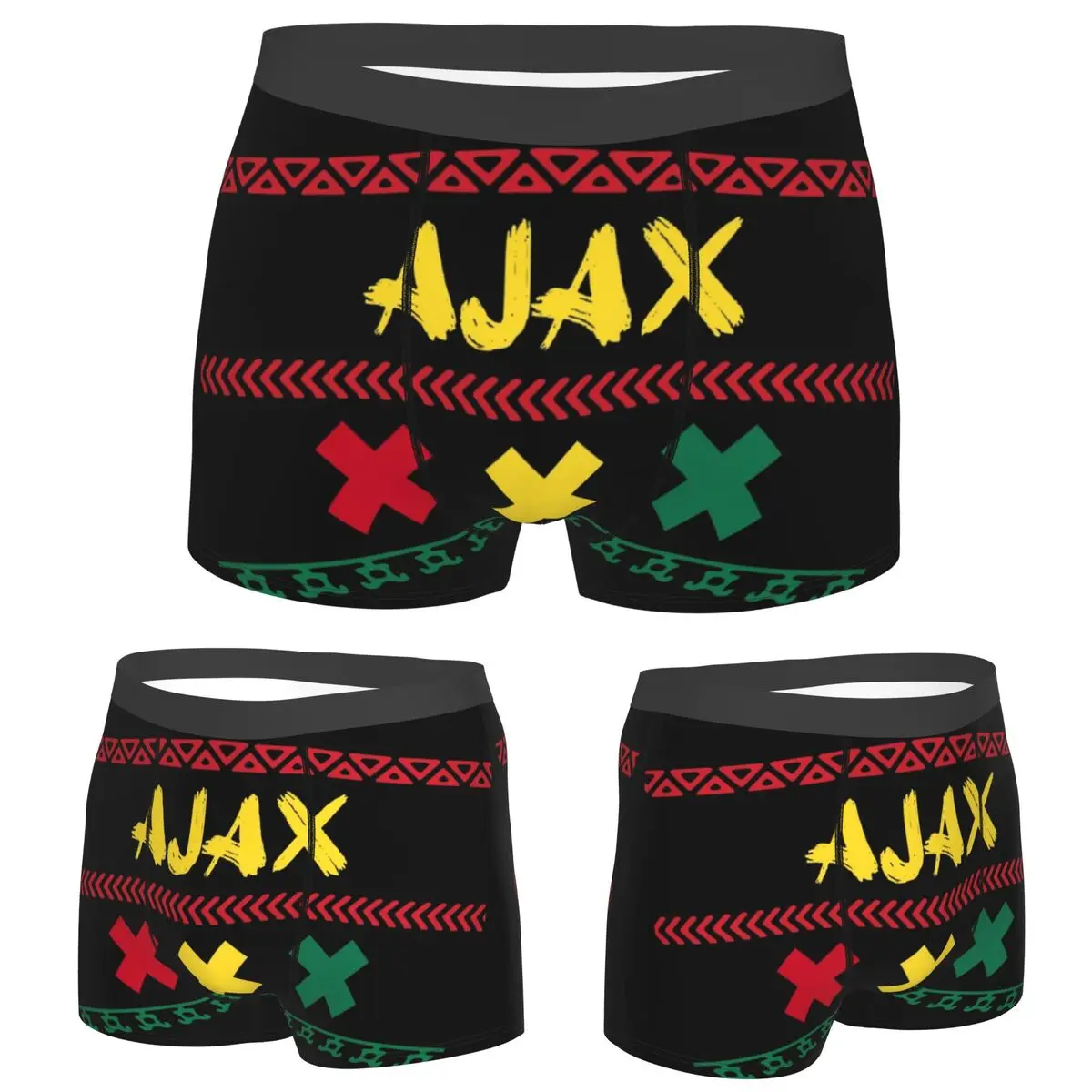 

Boxer Underpants Shorts Ajax Bob Marley6 Panties Men's Ventilate Underwear for Homme Man Boyfriend Gift