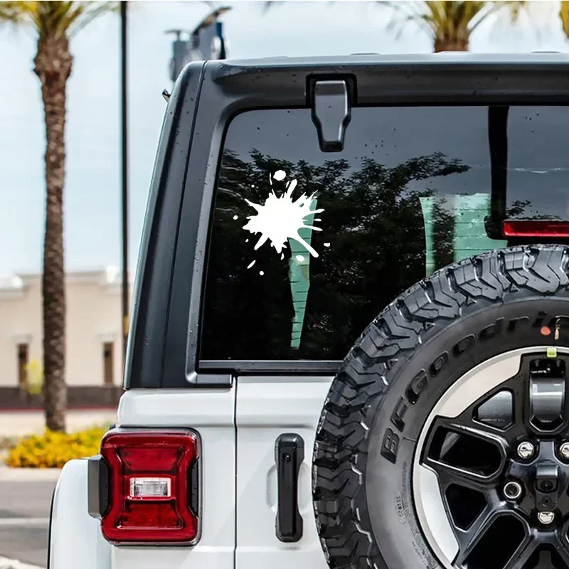 

Stains Splash Funny Car Sticker Auto Body Bumper Windows Motorcycle Laptop Walls Vinyl Film Decal Car Tuning Accessories