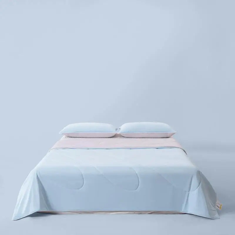New A-Class Nylon Cool Feeling Double-Sided  Color Summer Quilt Air Conditioner Quilt Washable Cold Sensation Blanket