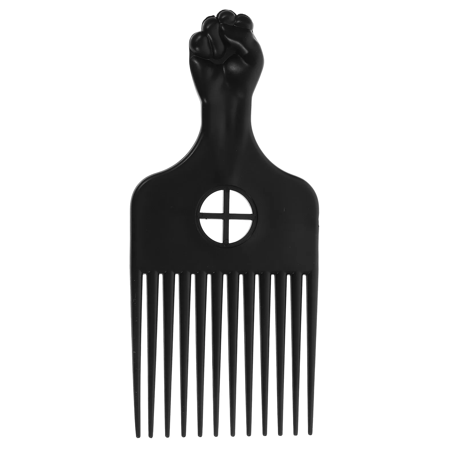 Plástico portátil Volumizing Comb, Hair Pick Comb, Hair Styling Tool