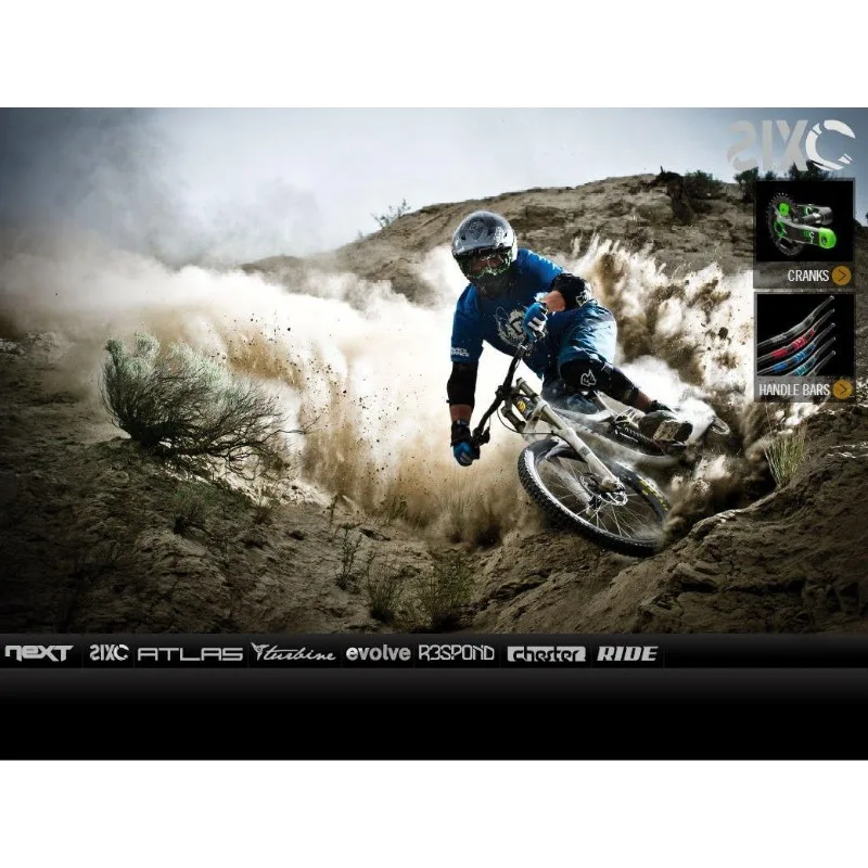 RaceFace Sixc Dh Handlebar Red, 31.8, 785Mm