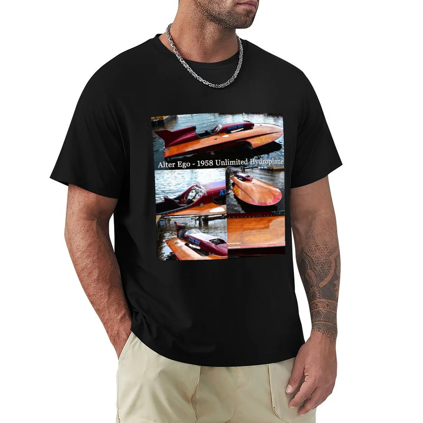 Alter Ego 1958 T-Shirt Simple Casual Short Sleeve Tee