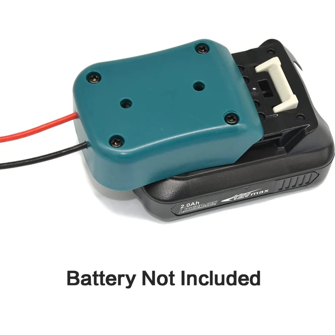 10,8 V-12V Batterie halterung Dock Stroma schluss mit 14awg Drähten Anschlüssen Adapter Werkzeug für Makita Batterie DIY, schwarz