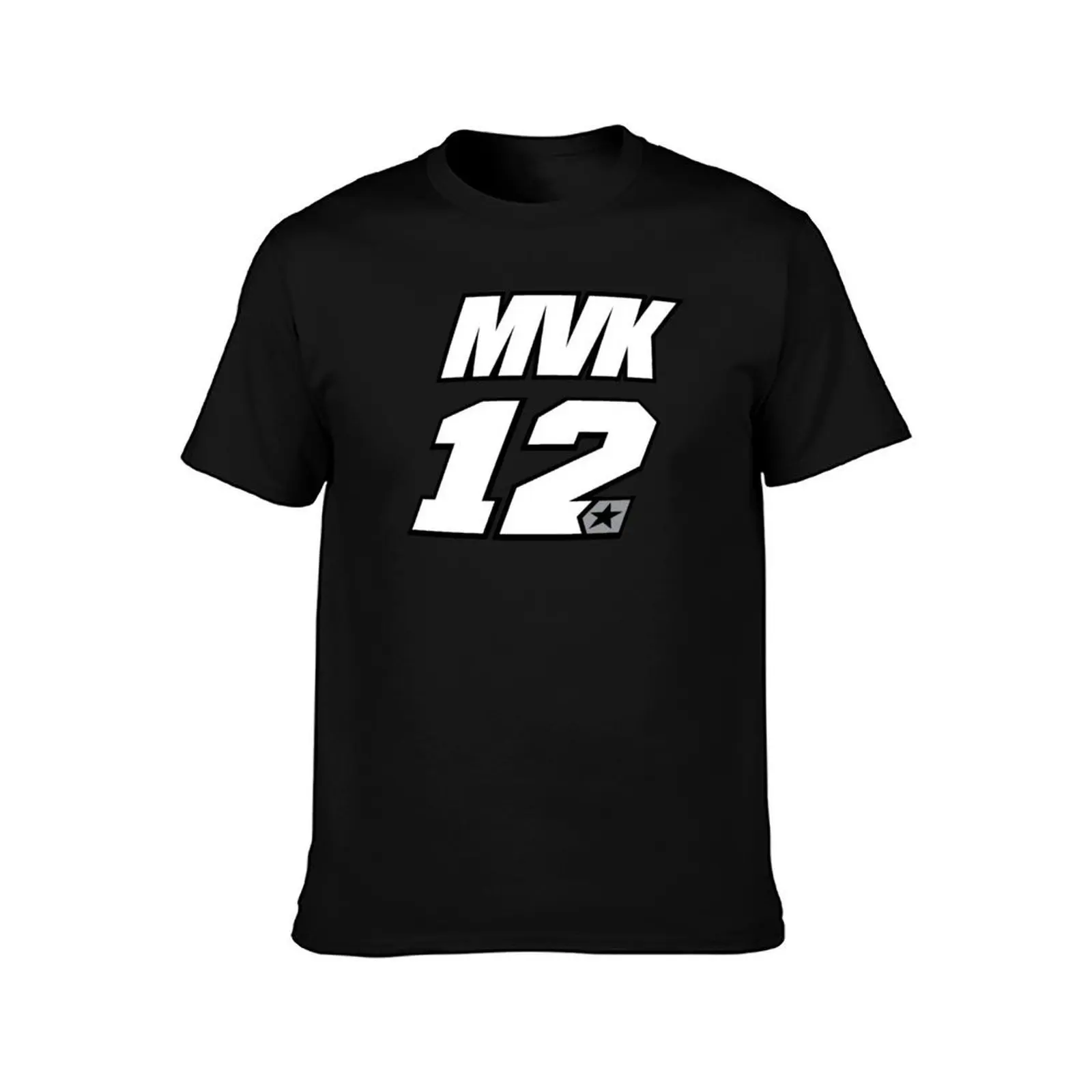 Maverick Vi?ales MVK 12 T-Shirt, Summer Casual Cotton Tee, Oversized Streetwear Tops, Vintage Graphic Print, Unisex Men Women