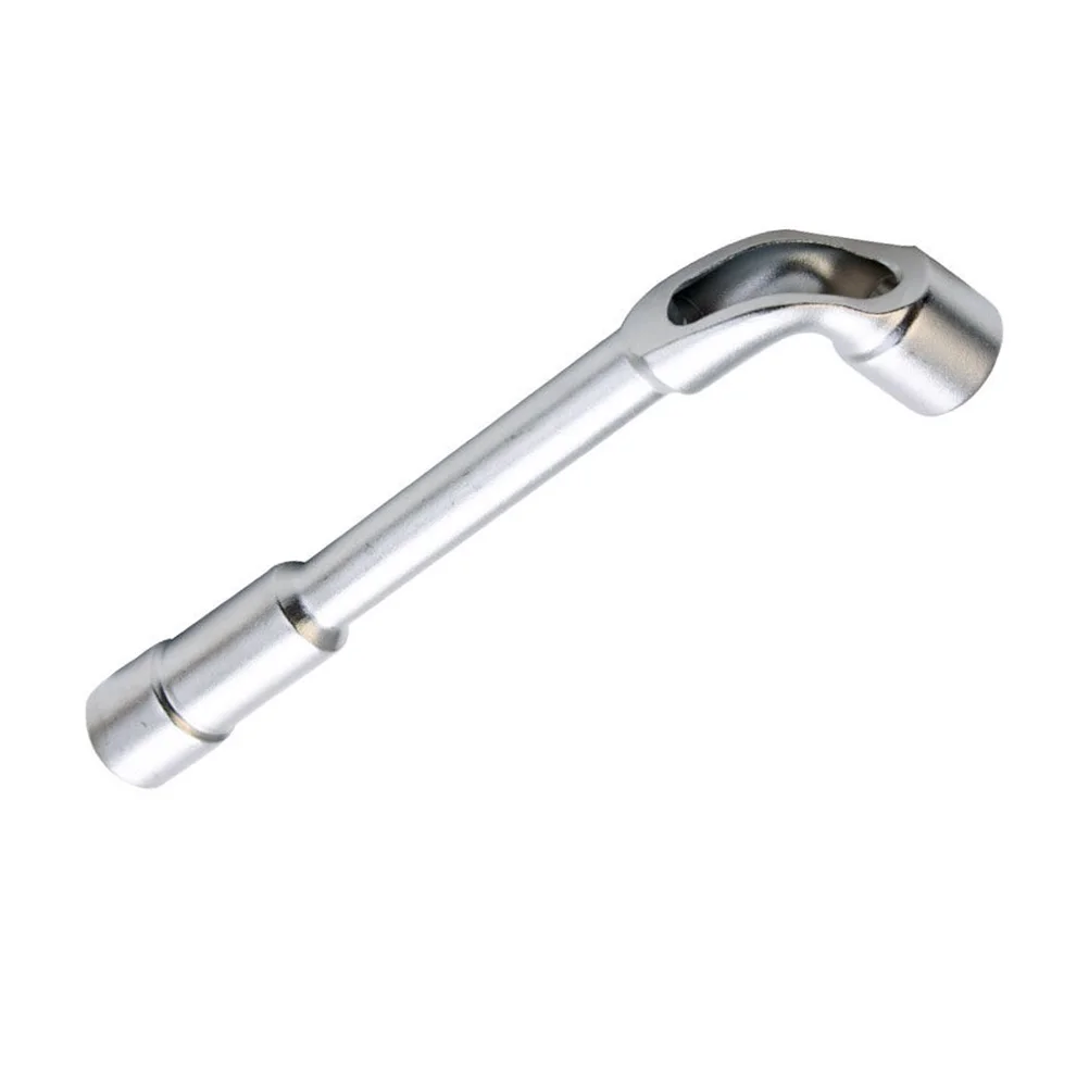 

Dual Head Wrench Spanner Polished Durable Home Factory Use 9Mm Silver Hand Tool Workshop Repair