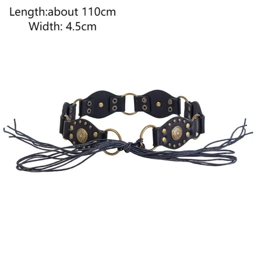 Ремень из искусственной кожи, новинка, коричневый ремень с узлом и пряжкой в форме сердца, широкий пояс из сплава, джинсовое платье