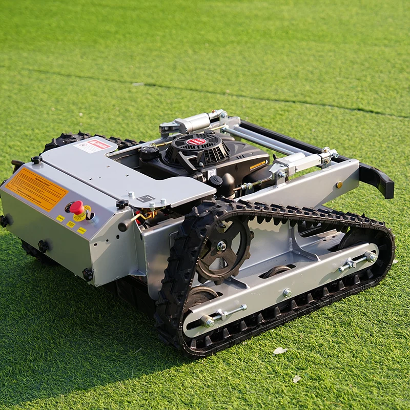 Customized  Lawn Mower RC Slope Lawn Mower Tracked All Terrain Remote Control Robot Weed Mowing Machine