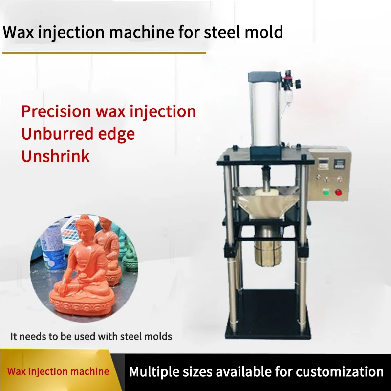 Large-Scale Steel Mold Wax Injection Machine Precision Ornament Three-Dimensional Buddha Statue Jewelry Making Casting Equipment