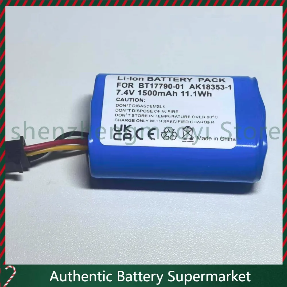 High quality products for zebra portable printer bt17790-1 7.4v 1500mah replace battery