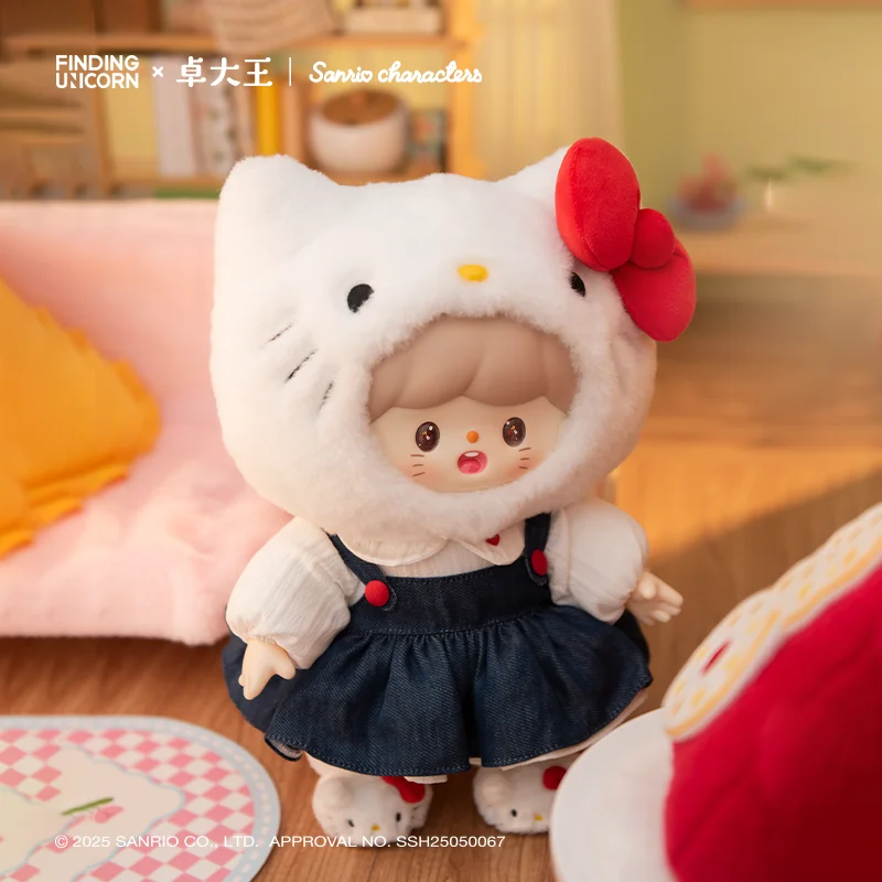 Trouver une licorne ZZOTON Sanrio LINKING BUDDIES série Anime Figurine ornement Figurines décor à la maison poupées de bureau modèle cadeau