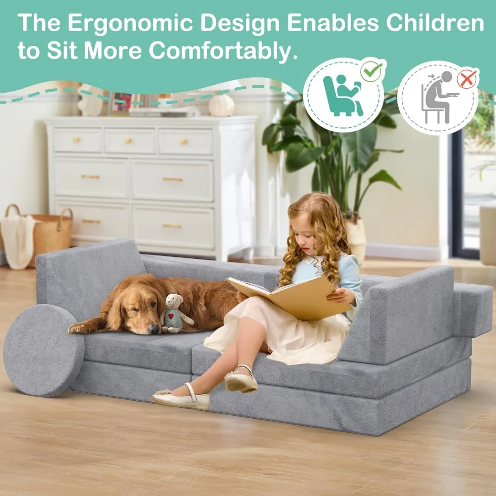 Linique Twin Size Gaming Loft Bed with Desk, LED and Staircase, Metal Loft Bed Frame with Vented Mesh Undercarriage Storage, Bla