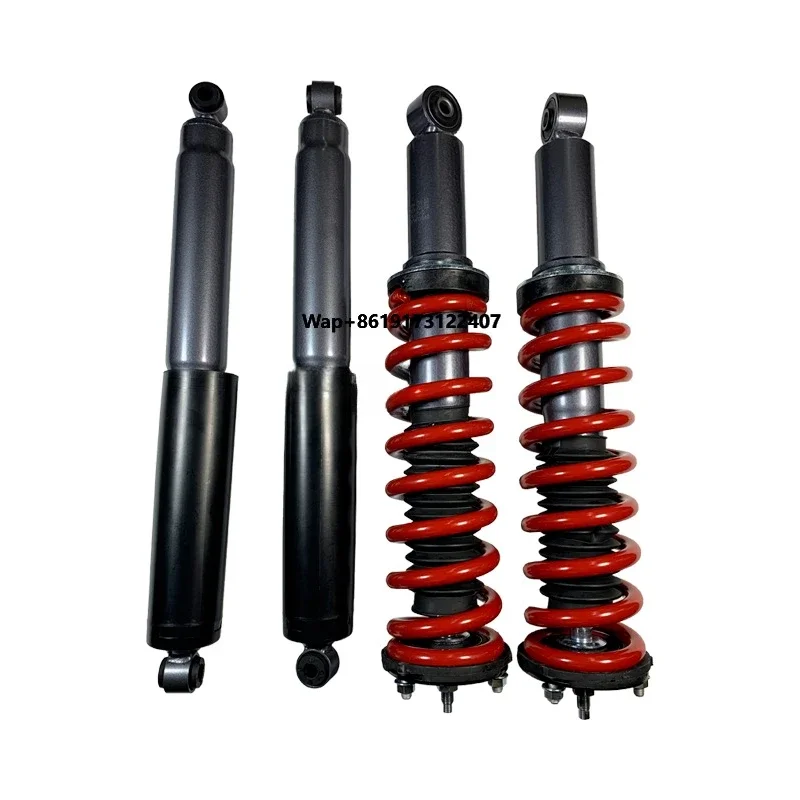 

Upgraded Front Rear Spiral Shock Absorbers for Off-road Modification Bolded and Raised by 2 Inches for D-MAX