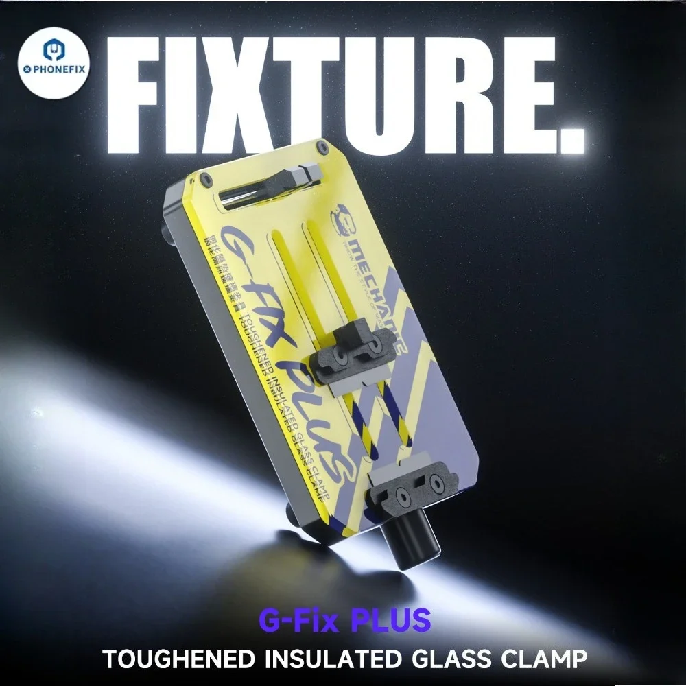 Mechanic G-Fix Insulated Glass Motherboard Holder Fixture Clamp Heating Tool Resistance for Mobile Phone Chip CPU Repair Tools