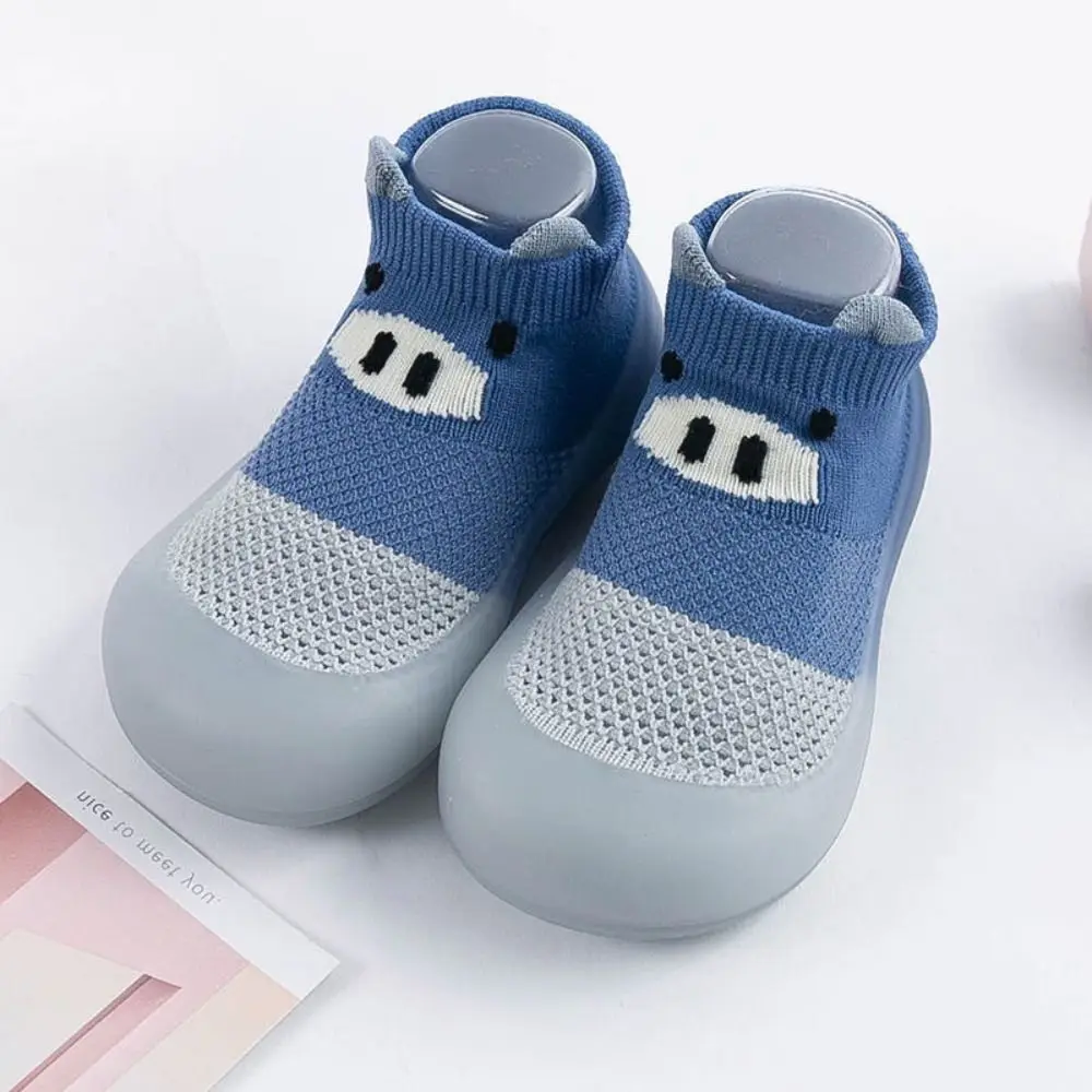 

Cute Non Slip Todller Shoes Comfortable Lightweight First Shoes Cartoon Breathable Infant Socks Shoes