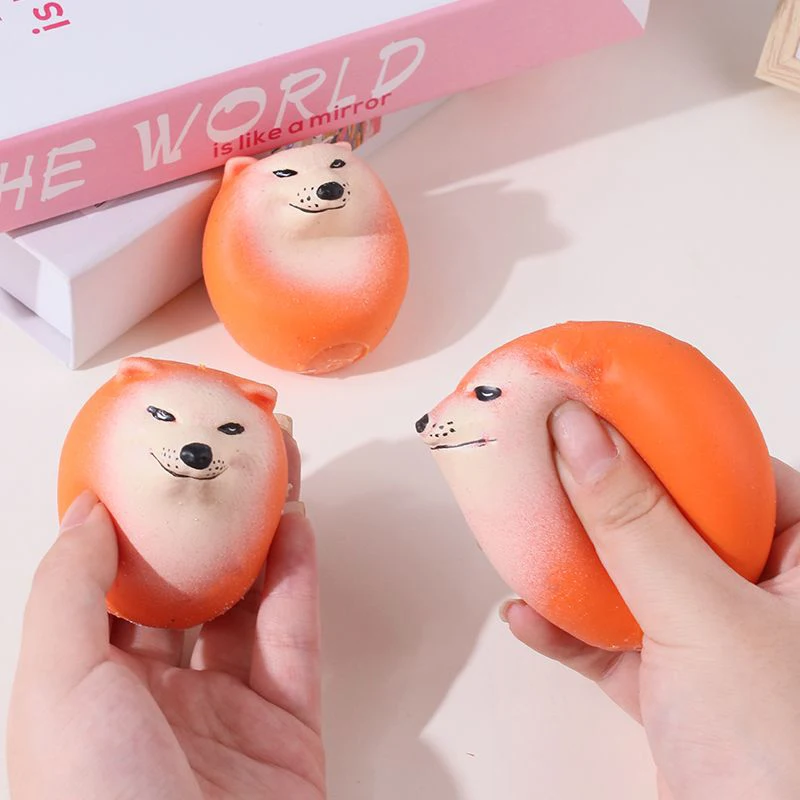 

Shiba Inu Squeeze Toys Cute Animal Sensory Stress Relief Toys Novelty Decompression Toys For Kids Adults