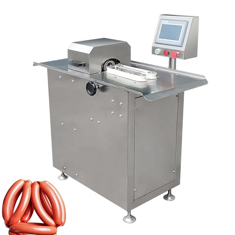 Automatic Sausage Filling Twisting Machine Sausage Wire Binding  Sausage Tying Making Machine