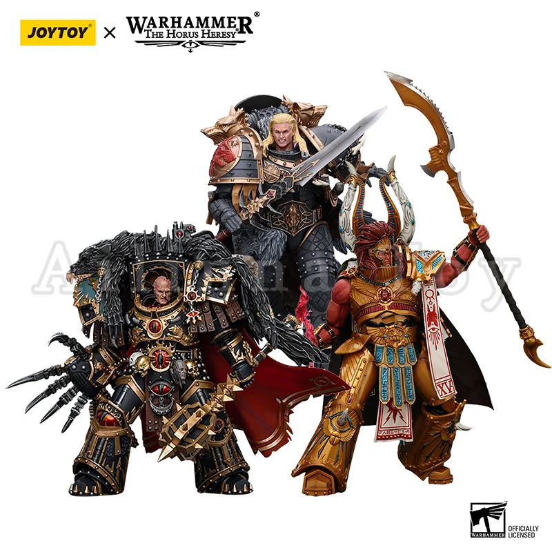 JOYTOY 1/18 Action Figure The Horus Heresy Primarch Warmaster Horus Space Wolves Leman Russ Thousand Sons Magnus The Red Anime