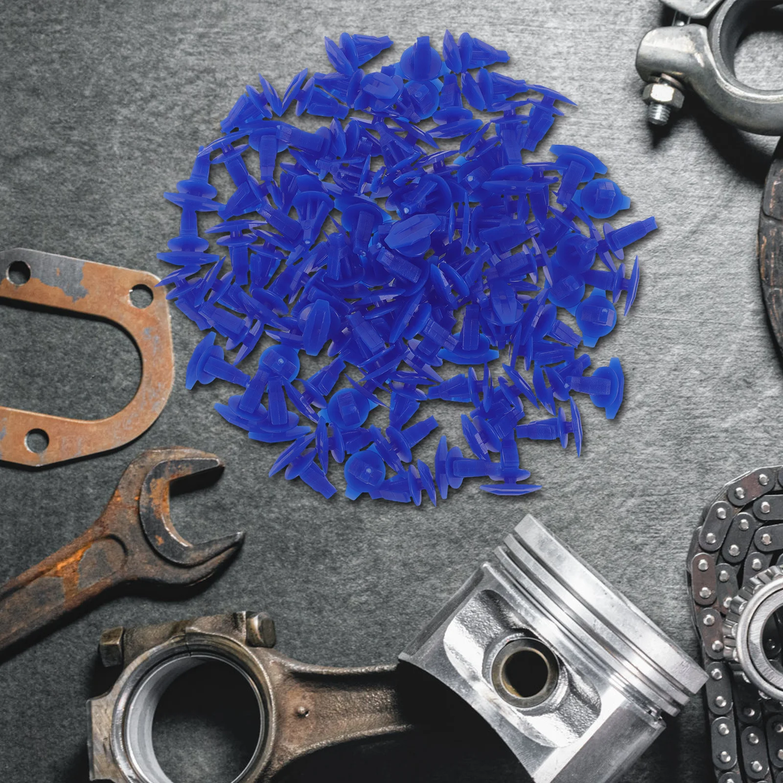 

100pcs Car Weatherstrip Retainer Clips Plastic Fasteners For Auto Body Door Window Bumper Sealing Strips Automotive Fastening