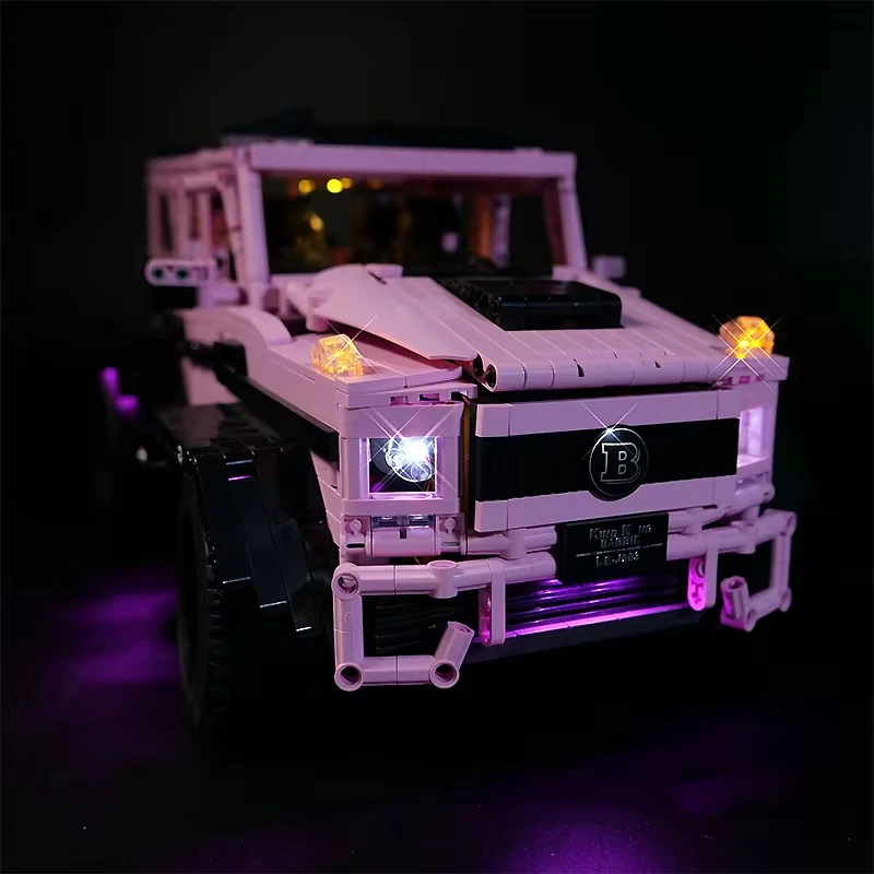 RC DIY LED 조명 키트, LEGO J903 테크니컬 럭셔리카 로고 빌딩 블록 세트 (LED 조명만, 블록 모델 없음)