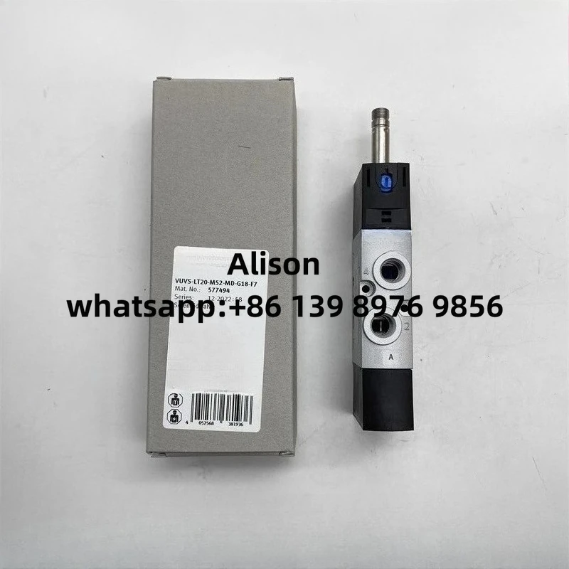 Original two position five way solenoid valve VUVS-LT20-M52-MD-G18-F7 577494 VUVS-LT20-M52-MD-G18-F7-1C1 577515