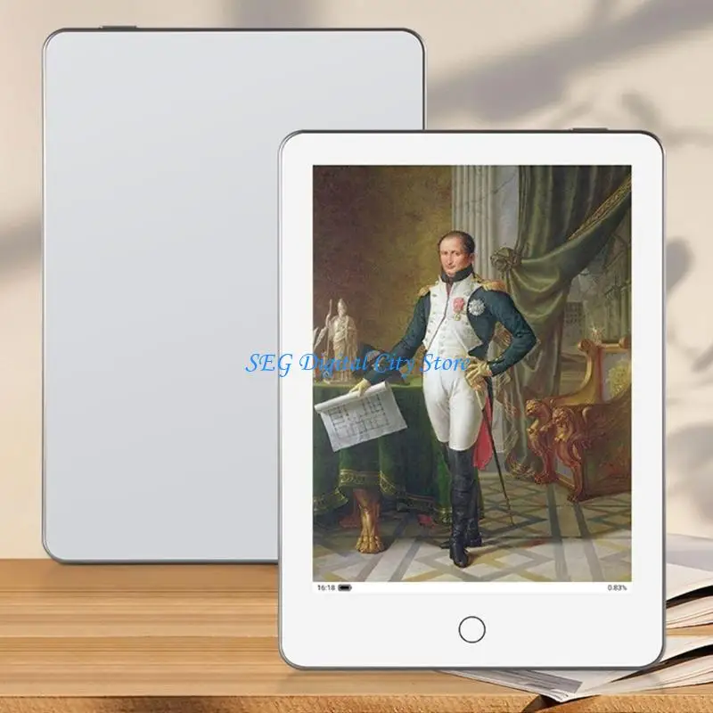 

U75B High Capacity eBook Reader 64GB Storage EInk Technology Minimizes Blue Light Lightweight Extended Battery WiFi Support