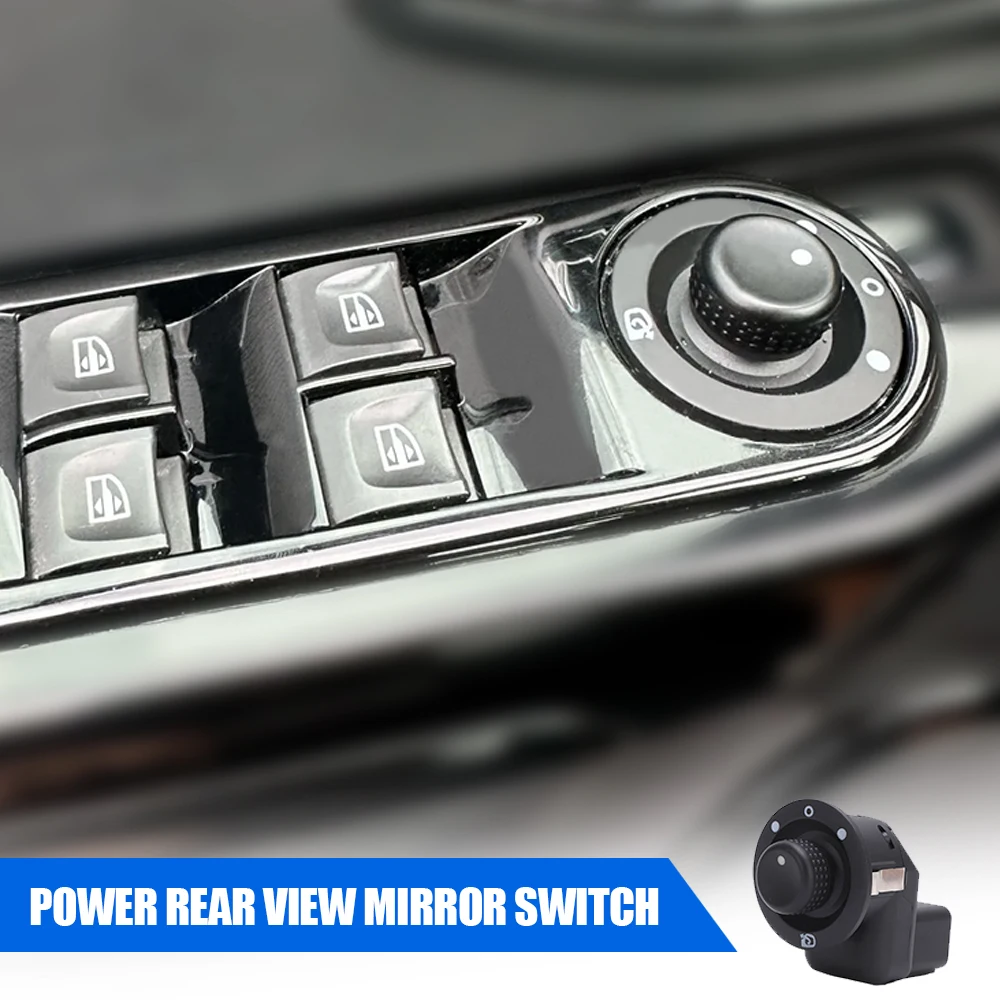 8200676529 8200214921 Electric Wing Side Mirror Knob Control Switch Button For  Captur Clio MK4 Modus Captur