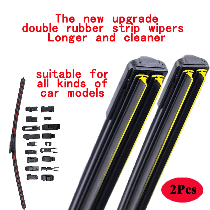 

For Ford Explorer U625 2021 2022 2023 Car Front Wiper Blades Cleaning Windscreen Windshield Windows Car Accessories Brusher Wash