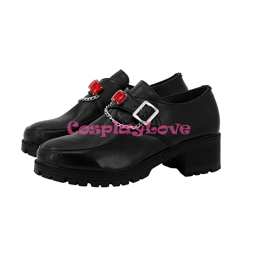 Cosplaylove jogo conjunto estrelas tsukinaga leoena izumi sakuma ritsu cosplay sapatos botas longas de couro chrystas feito sob encomenda