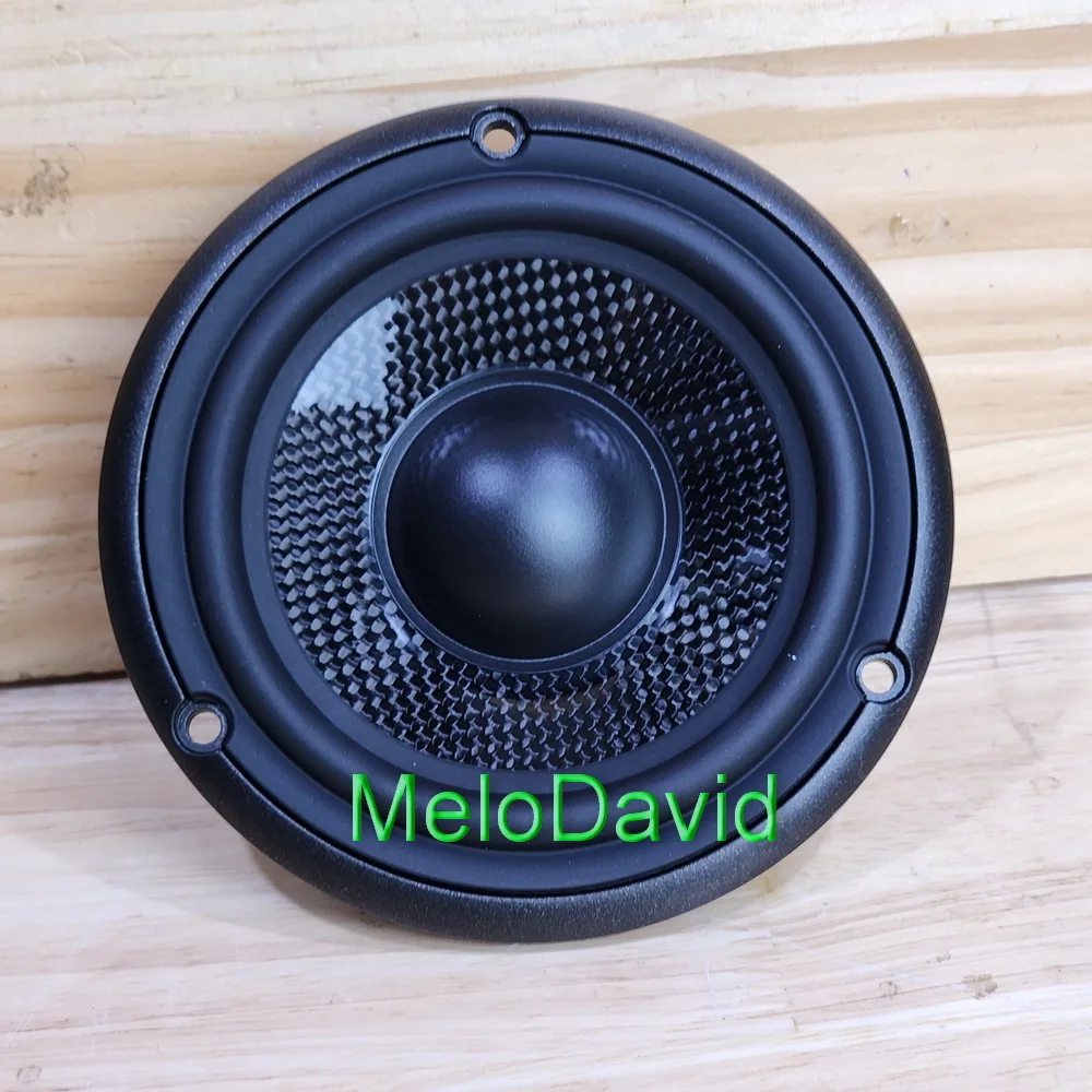 

Pair=2pcs of MeloDavid MCF4Nd 4inch carbon fibre cone midrange woofer PK SEAS ETON Scanspeak