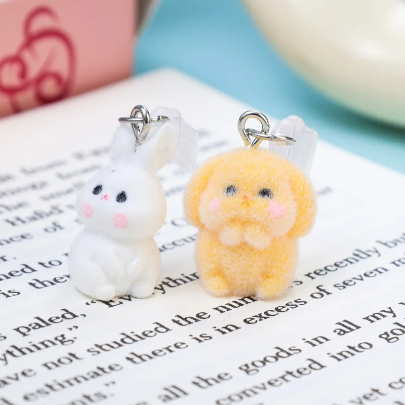 Universal Cute Rabbit Type-C Dust Plug USB C Charging Port Protector Silicone Soft Anti-dust Cover Cap for Samsung iPhone Xiaomi