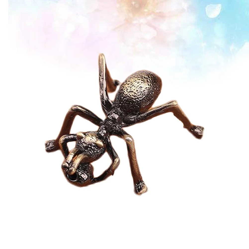 

Copper Ant Lid Bracket Smooth Bar Fine Details Fun Tea Making Decorative Teapot Lid Home Desktop Decoration Teapot Decorations