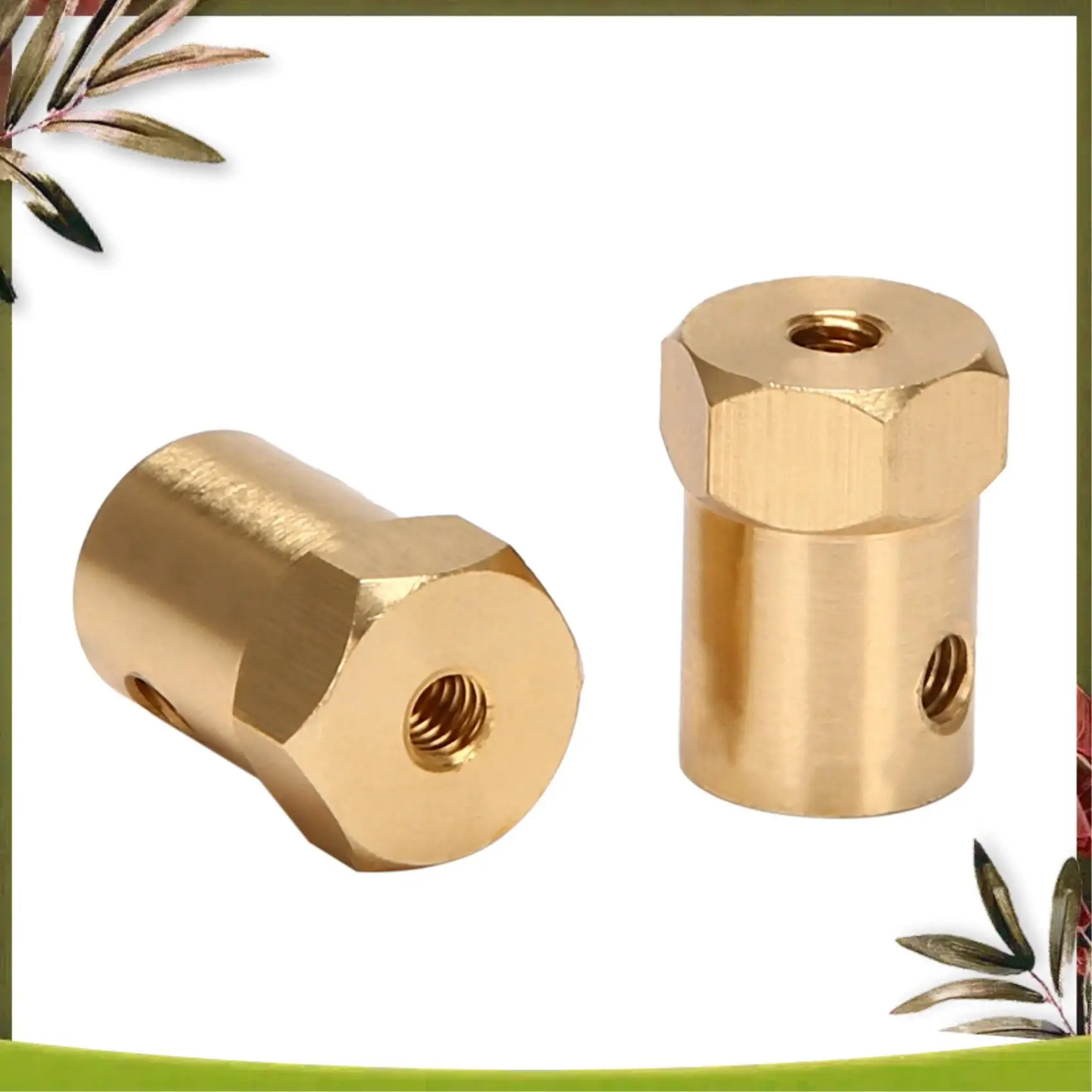 

ABOU-80PCS 5Mm To 12Mm Brass Combiner Wheel Hub Hex Adapter For WPL B14 B16 B24 B36 C14 C24 MN D90 D91 RC Car Spare Parts