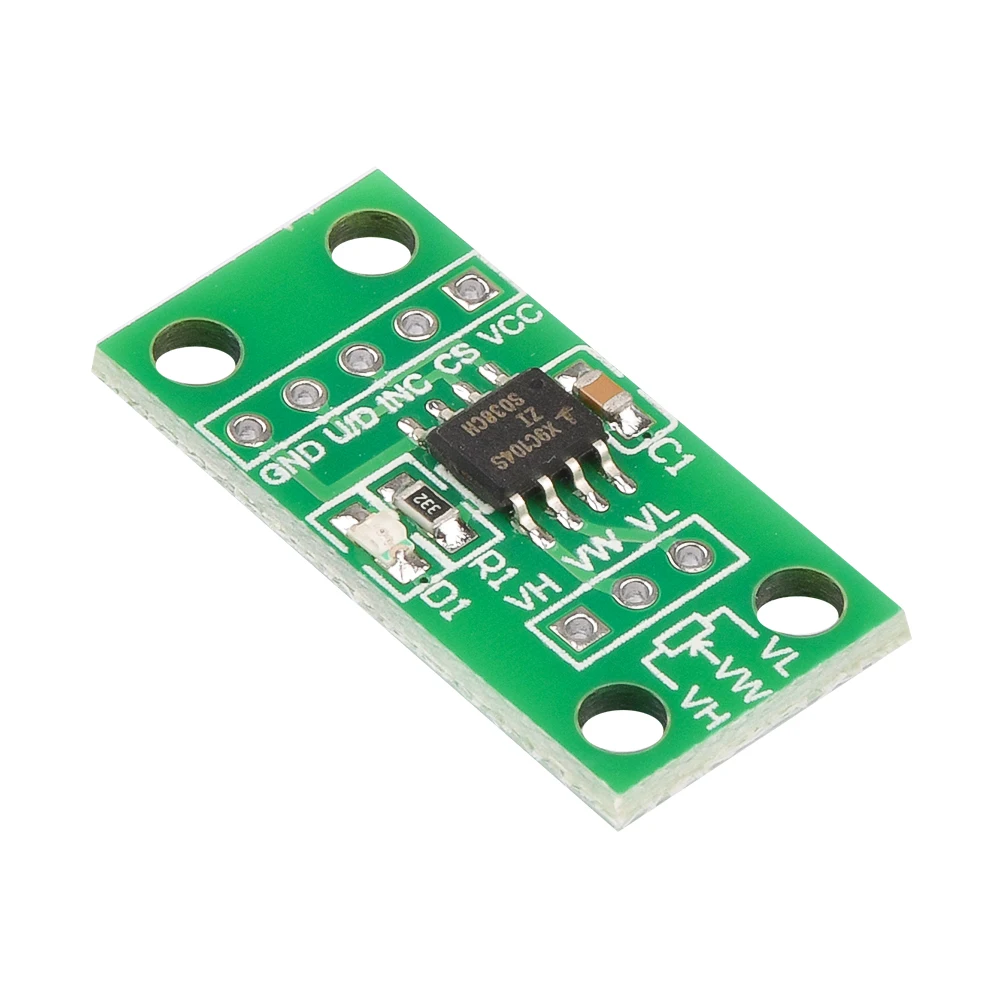 X9C103S Digital Potentiometer Module Wide Voltage DC5-12V V3-10K For Arduino