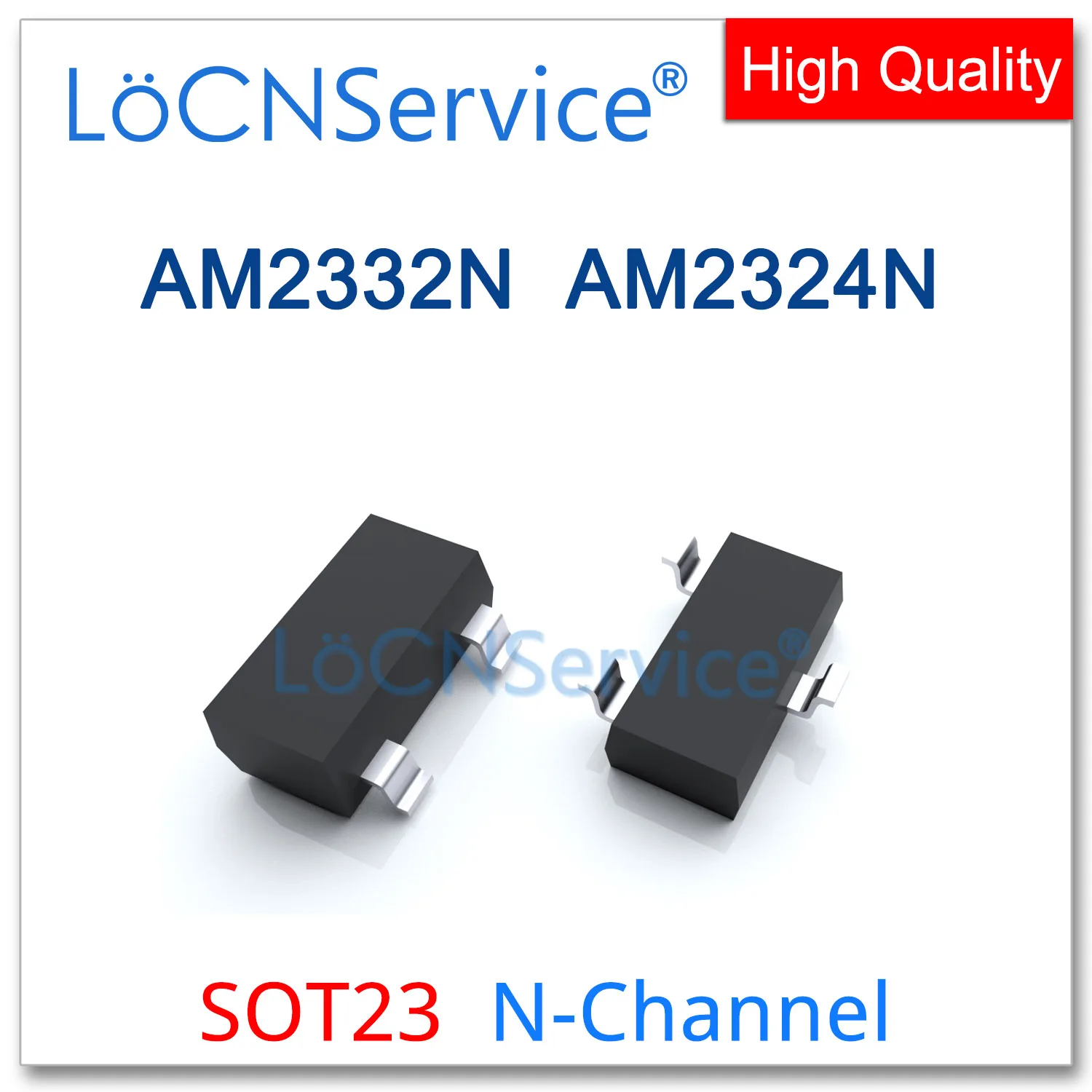 

LoCNService 3000PCS AM2332N AM2324N SOT23 N-Channel 20V High quality Made in China AM AM2332 AM2324