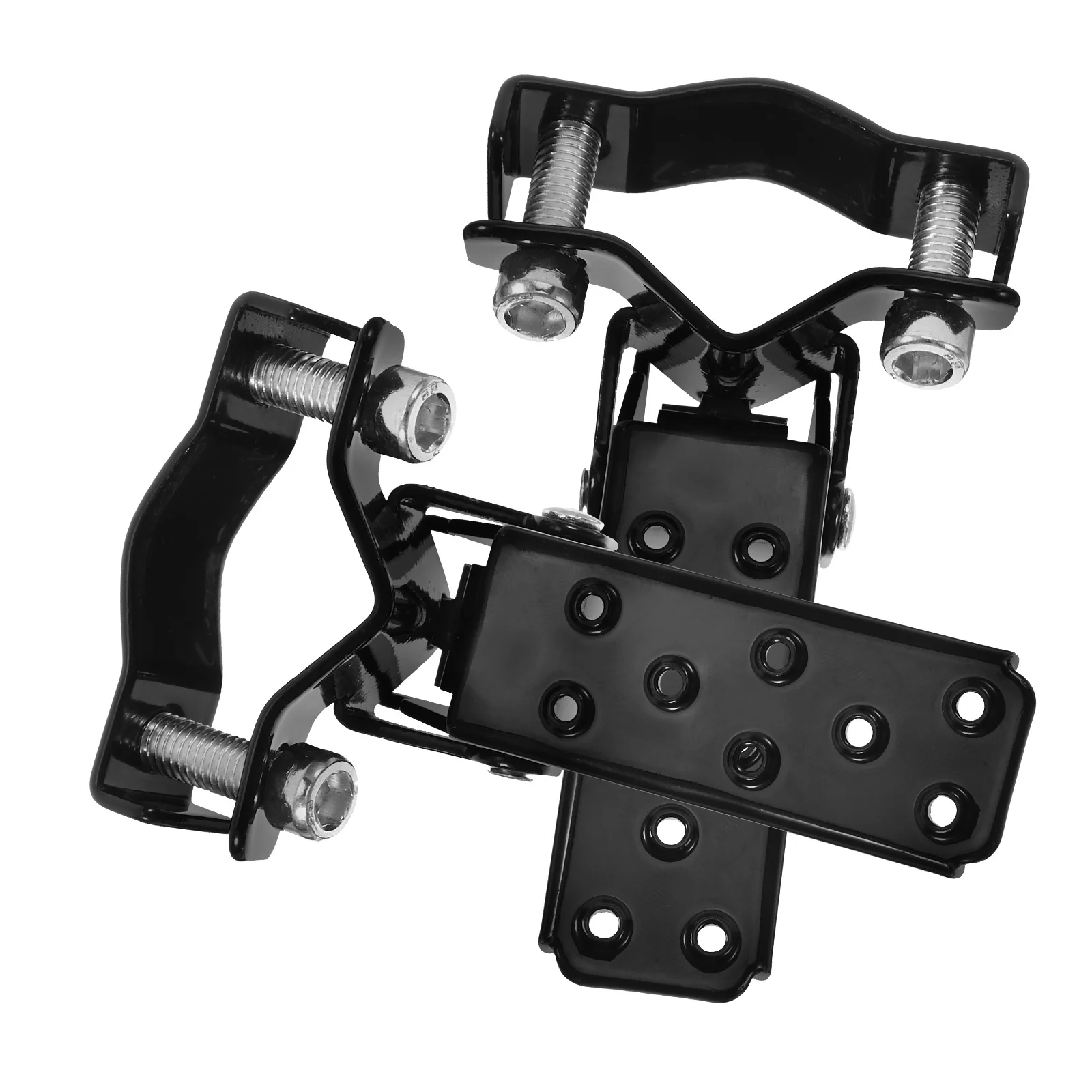 

2Pcs Metal Motorcycle Foot Pegs Universal Rear Set Pedal Sturdy Anti-Slip Build Easy Install Improved Safety and Ride Experience