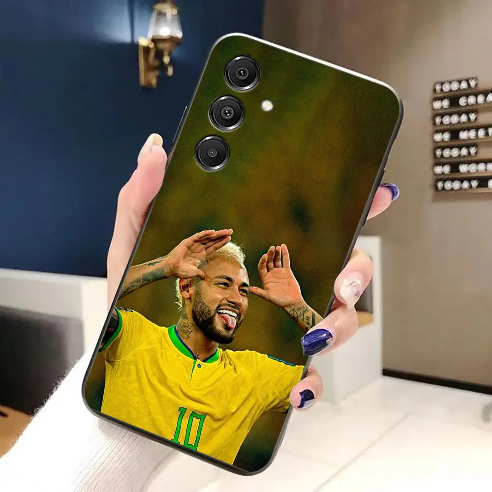 Football Star N-Neymars 10 Phone Case For Samsung A07 A06 A05S A04 A03 A02S A12 A13 A24 A30 A50 A10 A60 NOTE 10 20 M33 M53 Shell