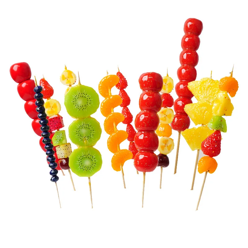 Fake Candy Sugar Gourd Simulation Model Props Ice String Stage Simulation Fruit Skewer Model Toys