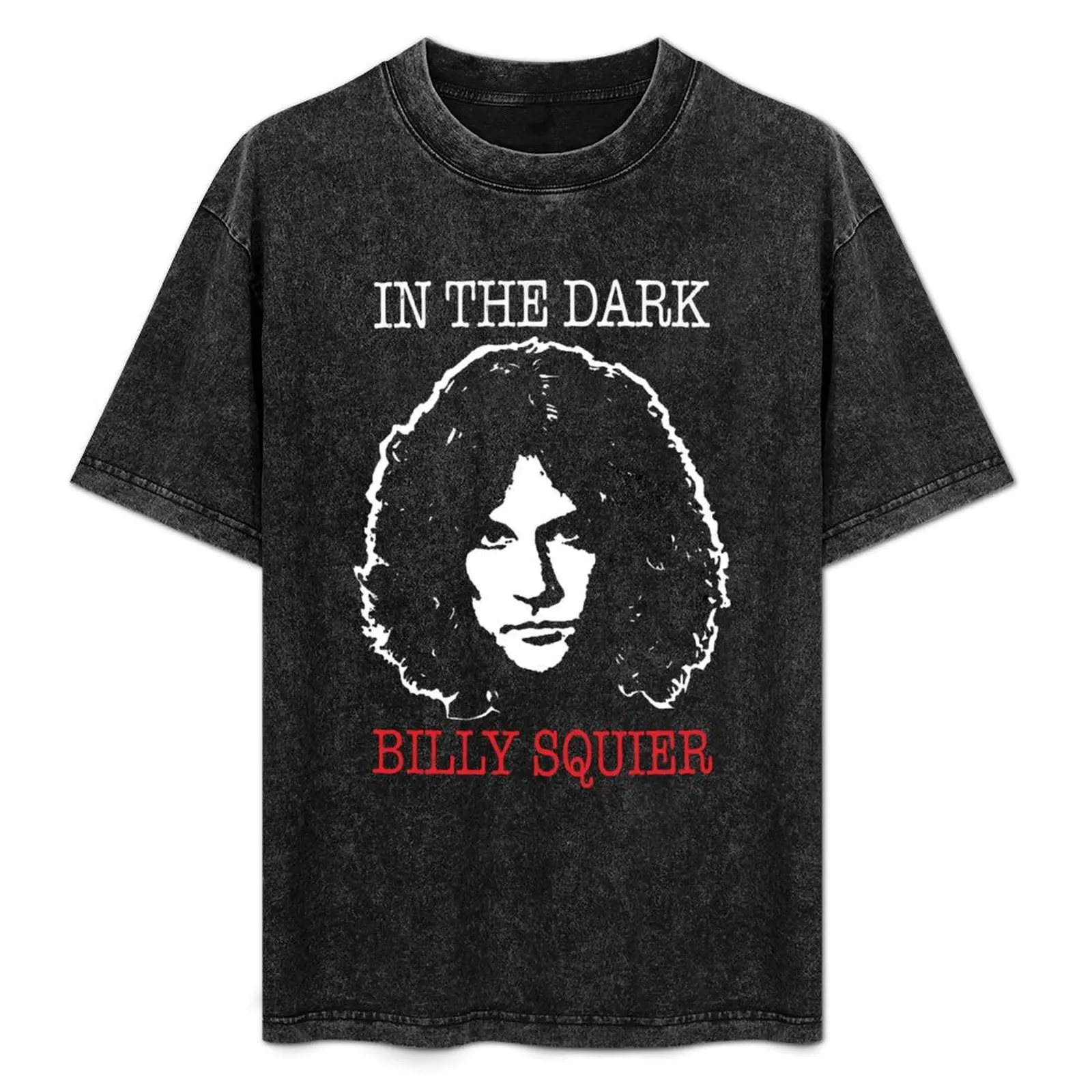 Camiseta Billy Squier, camiseta informal resistente a las manchas