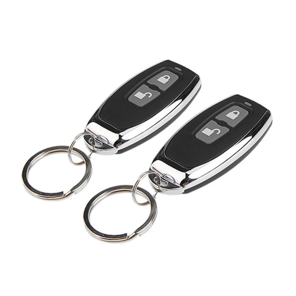 ปลดล็อคระบบเข้าออกแบบไร้กุญแจด้วยรีโมทคอนโทรล ระบบล็อคประตูแบบไร้กุญแจ 433.92MHz ชุดล็อคกลางอัตโนมัติแบบรีโมท