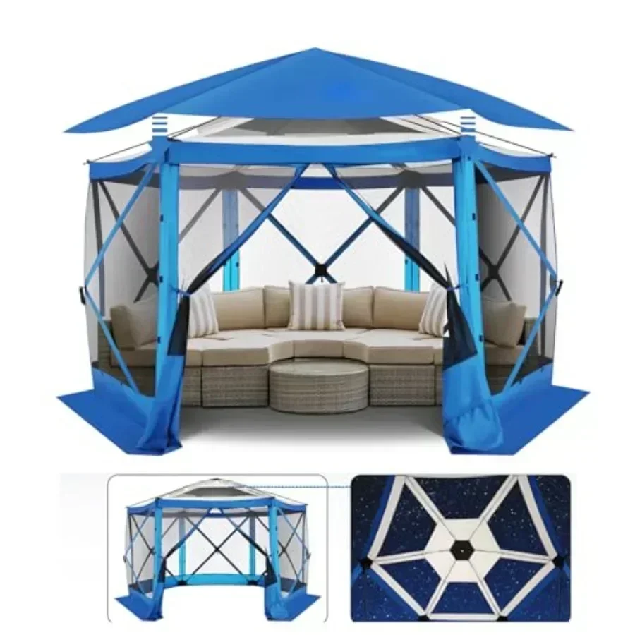 Portable 12x12 FT Stargazing Tent with Removable Roof