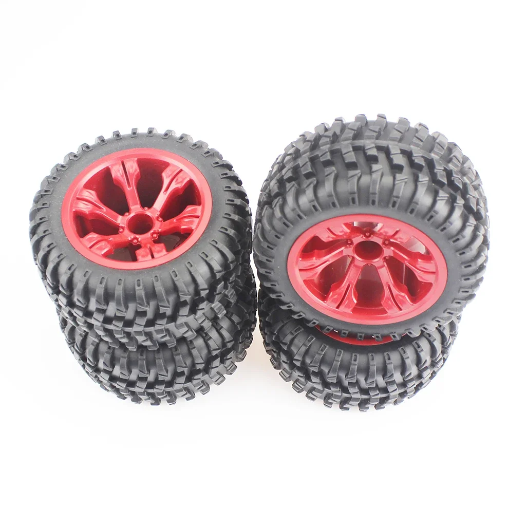 1:12 Off-Road Car Wheel Rims RC Rubber Car Tires for WLtoys 12428 WLtoys 12427 RC Toy Accessory