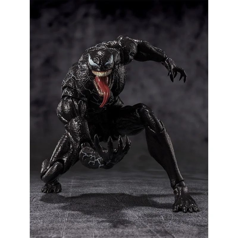 Bandai S.H.Figuarts Venom：The Last Dance Model Kit Genuine SHF Venom Anime Action Figure Collection Model Toys Christmas Gifts