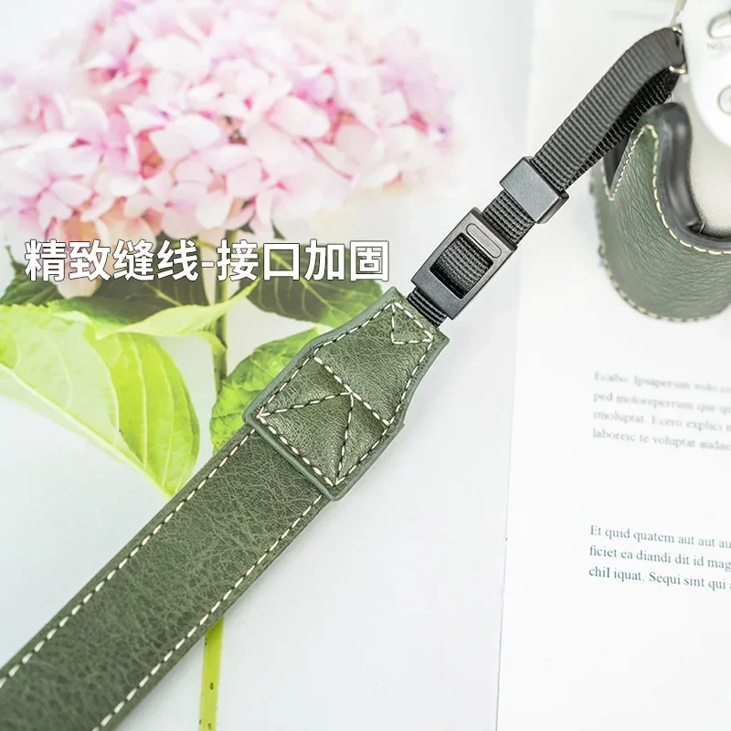 Suitable for Canon camera Sony PU wrist strap mirrorless PU wrist strap