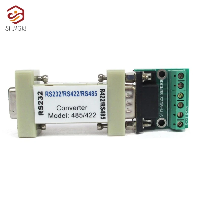 1pc RS232 RS485 Converter RS232 To RS422 RS485 Converter RS 232 RS 422 485 Adapter