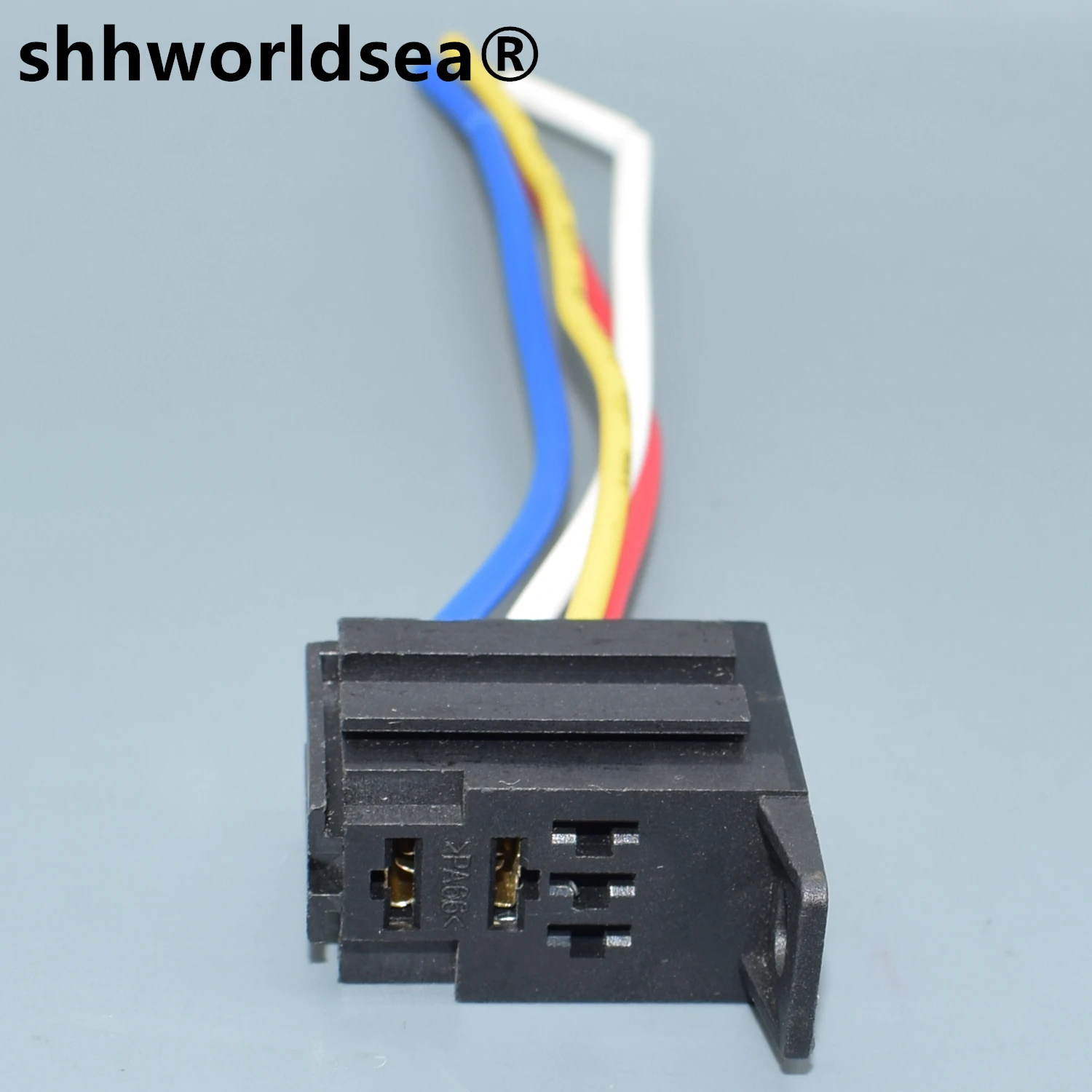 shhworldsea Car 12V 12 Volt DC30A  Relay Harness Socket 5Pin /4Pin 5 Wire Car Accessories